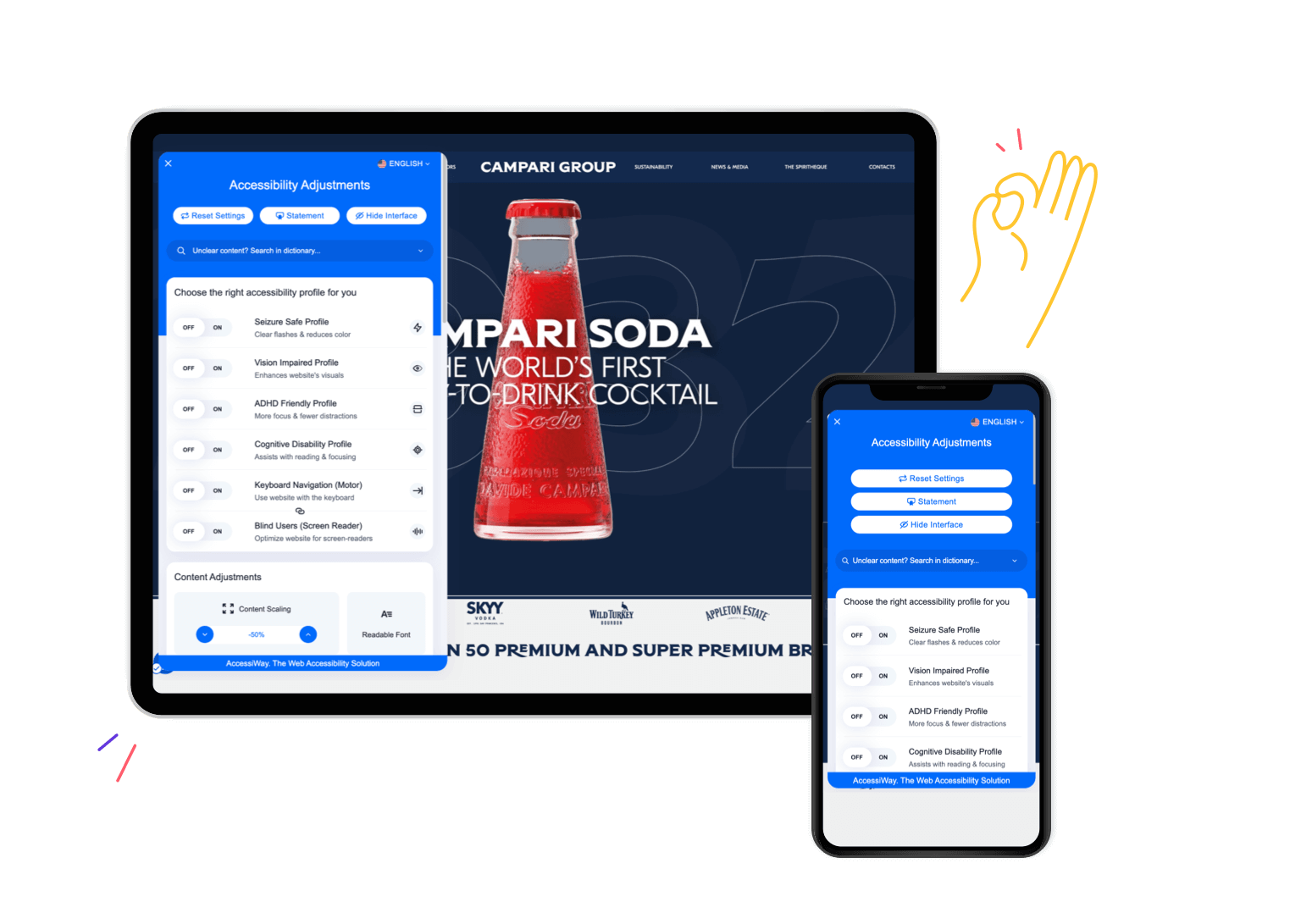 Doe zoals meer dan 600 merken en kies ook voor WayWidget van AccessiWay