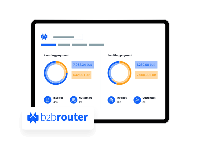 And track the status of your invoices in <i>real time</i>