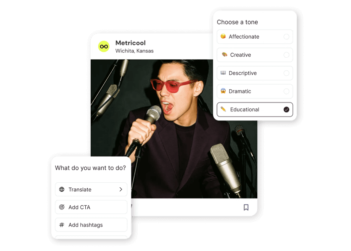 Get tips and insights from your own social media coach