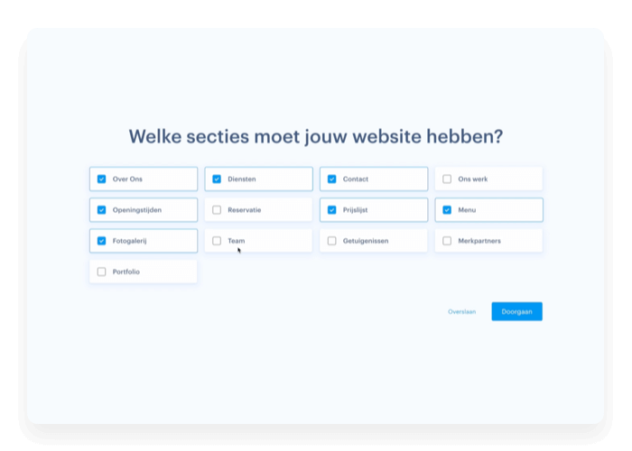 Que doit contenir votre site web ?